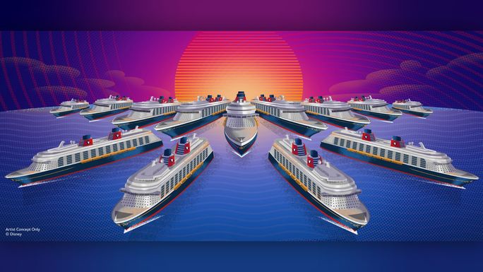 Disney Cruise Line's future fleet