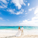 Beach wedding at Majestic Resorts Punta Cana