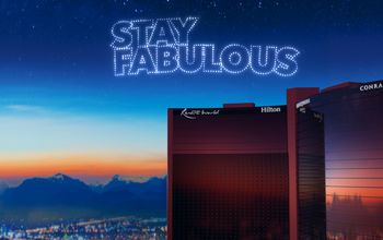 Resorts World Las Vegas' tagline, "Stay Fabulous".