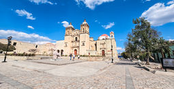 The Church of Santo Domingo de Guzman in Oaxaca, Mexico.