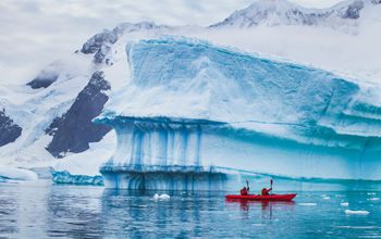 Kayaking in Antarctica