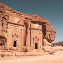 Desert ruins in Saudi Arabia