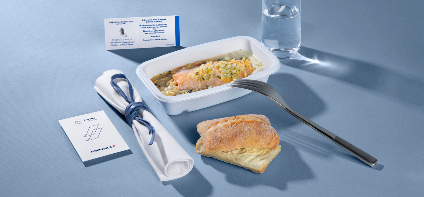 Image: Air France Premium meal (Photo Credit: Courtesy Air France)