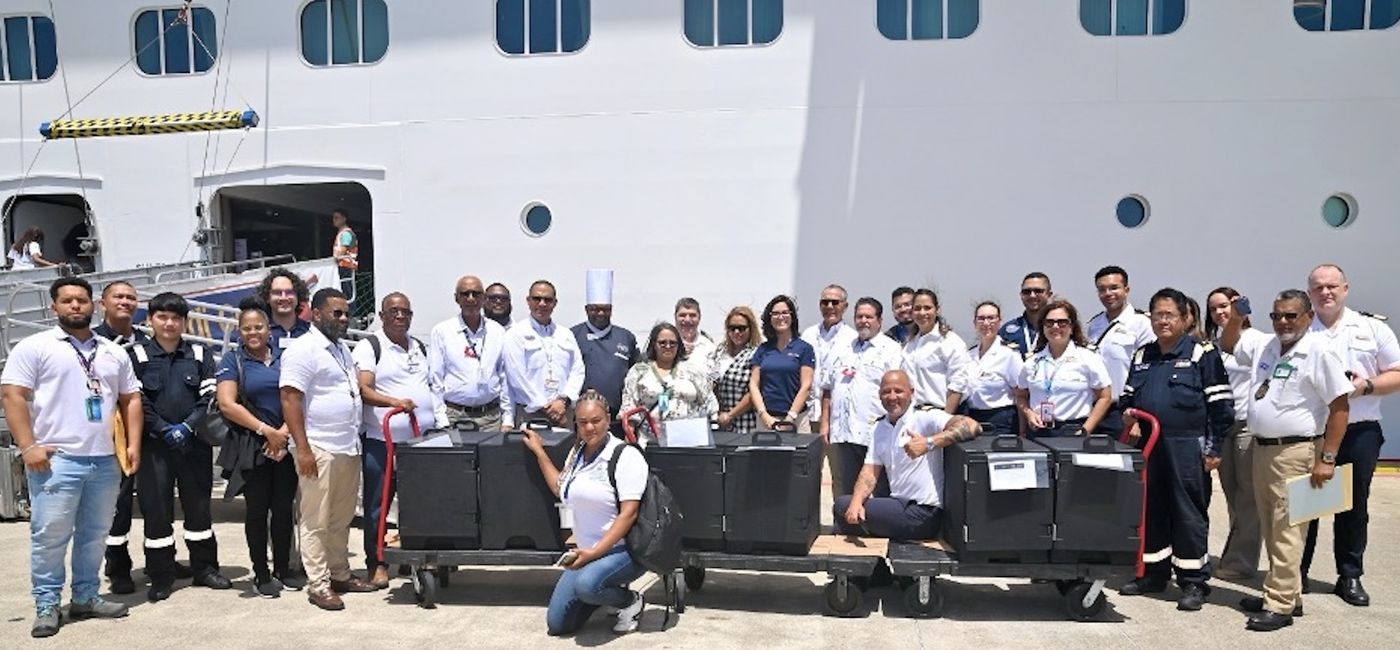 Image: The Dominican Republic is the second Latin American country to become a part of the Surplus Meal Donation program. (Source: Carnival Corporation)
