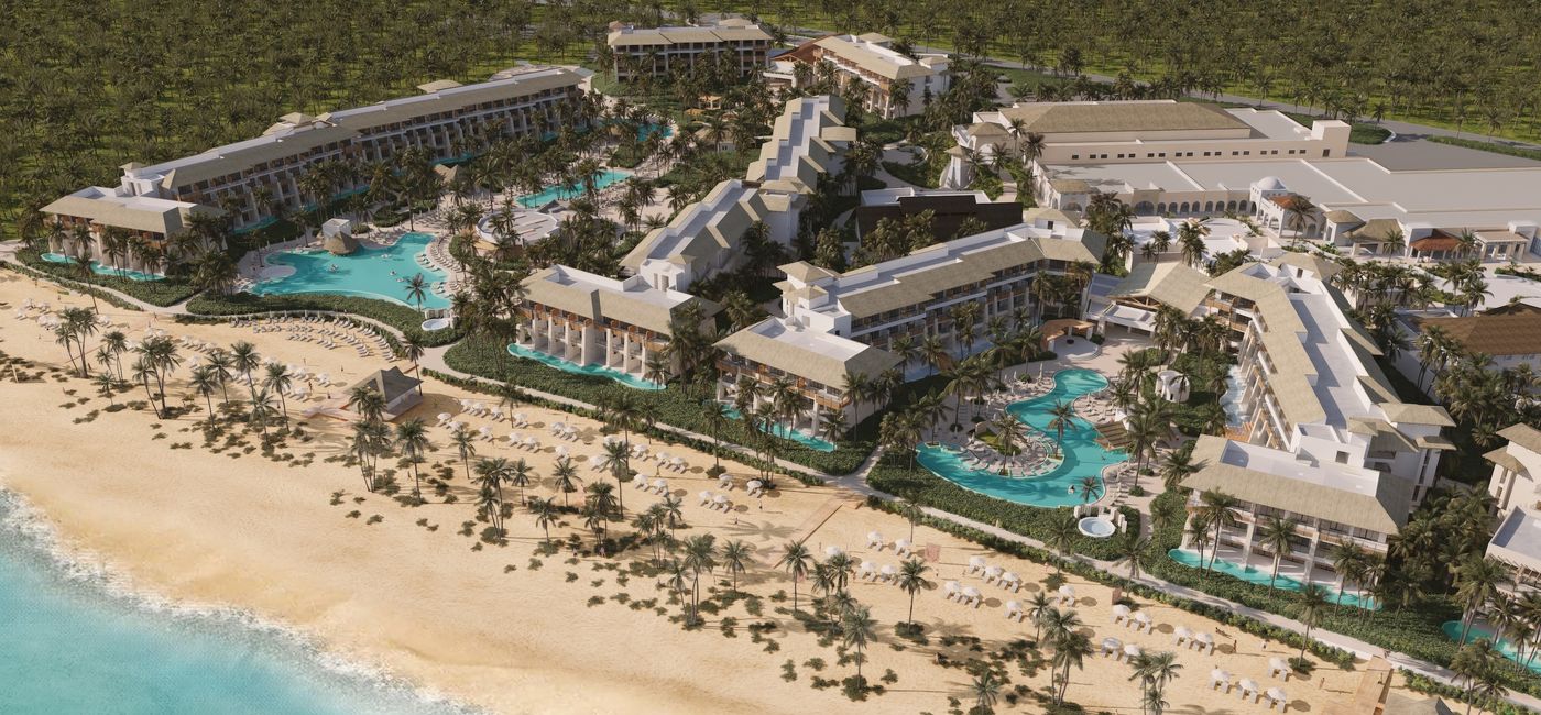 Image: Les complexes Secrets et Dreams de Playa Esmeralda (Source: Hyatt Media License)