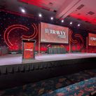 The stage at the 2025 Travvy Awards