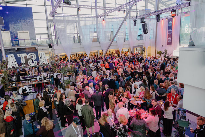 Travel advisors networked with each other and with cruise line executives at the 2024 ASTA River Cruise Expo in Amsterdam