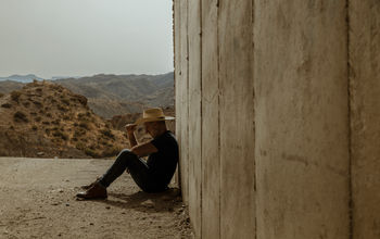 Sad cowboy