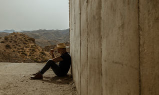 Sad cowboy