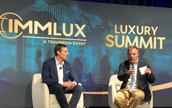 Fireside chat with Mark Evans, CEO, Collinson International (left) and Mark Ellwood, Editor-at-Large, Robb Report.