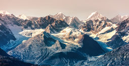 Alaska Inside Passage Mountain Range