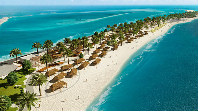 Sir Bani Yas Island Rendering, MSC Cruises