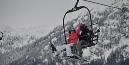 Skiing at Whistler, BC