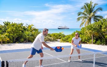 RelaxAway, Half Moon Cay has new pickleball courts