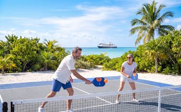 RelaxAway, Half Moon Cay has new pickleball courts