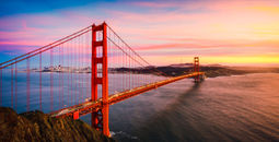 Golden Gate Bridge in San Francisco, California
