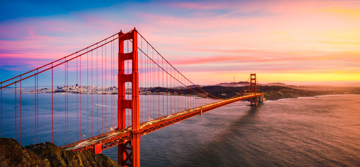 Image: Golden Gate Bridge in San Francisco, California. (Photo Credit: heyengel/Adobe)