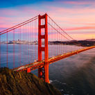 Golden Gate Bridge in San Francisco, California