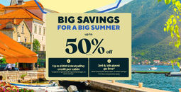 BIG SAVINGS FOR A BIG SUMMER