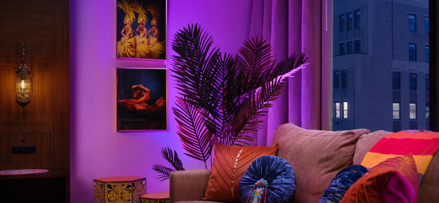 Image: Aladdin’s Times Square Palace suite. (Photo Credit: Hilton New York Times Square)