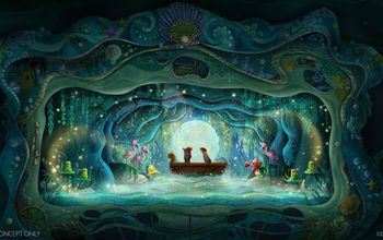 Rendering of The Little Mermaid – A Musical Adventure.