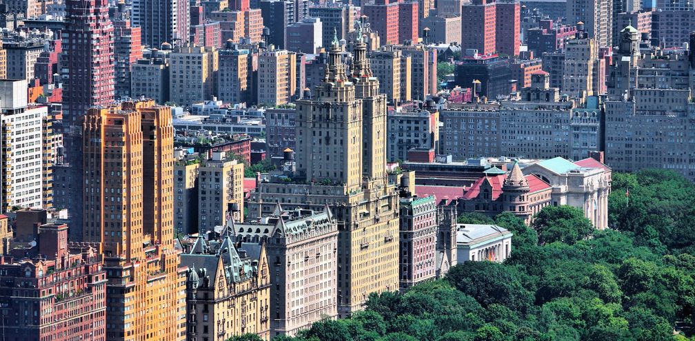 Upper West Side neighborhood in Manhattan, New York