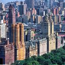 Upper West Side neighborhood in Manhattan, New York