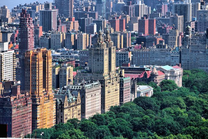 Upper West Side neighborhood in Manhattan, New York