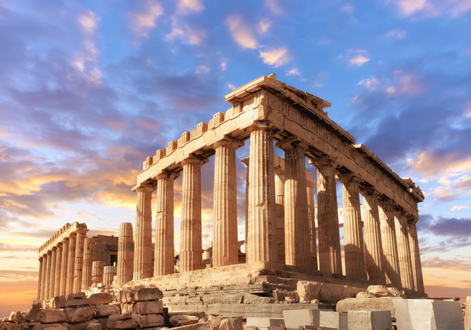 Der Parthenon, Athen, Griechenland