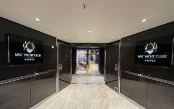 MSC Yacht Club entrance