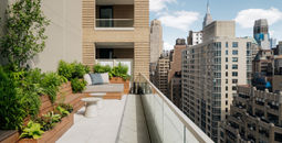 Suite Balcony at the Arlo Midtown Hotel in New York City. 