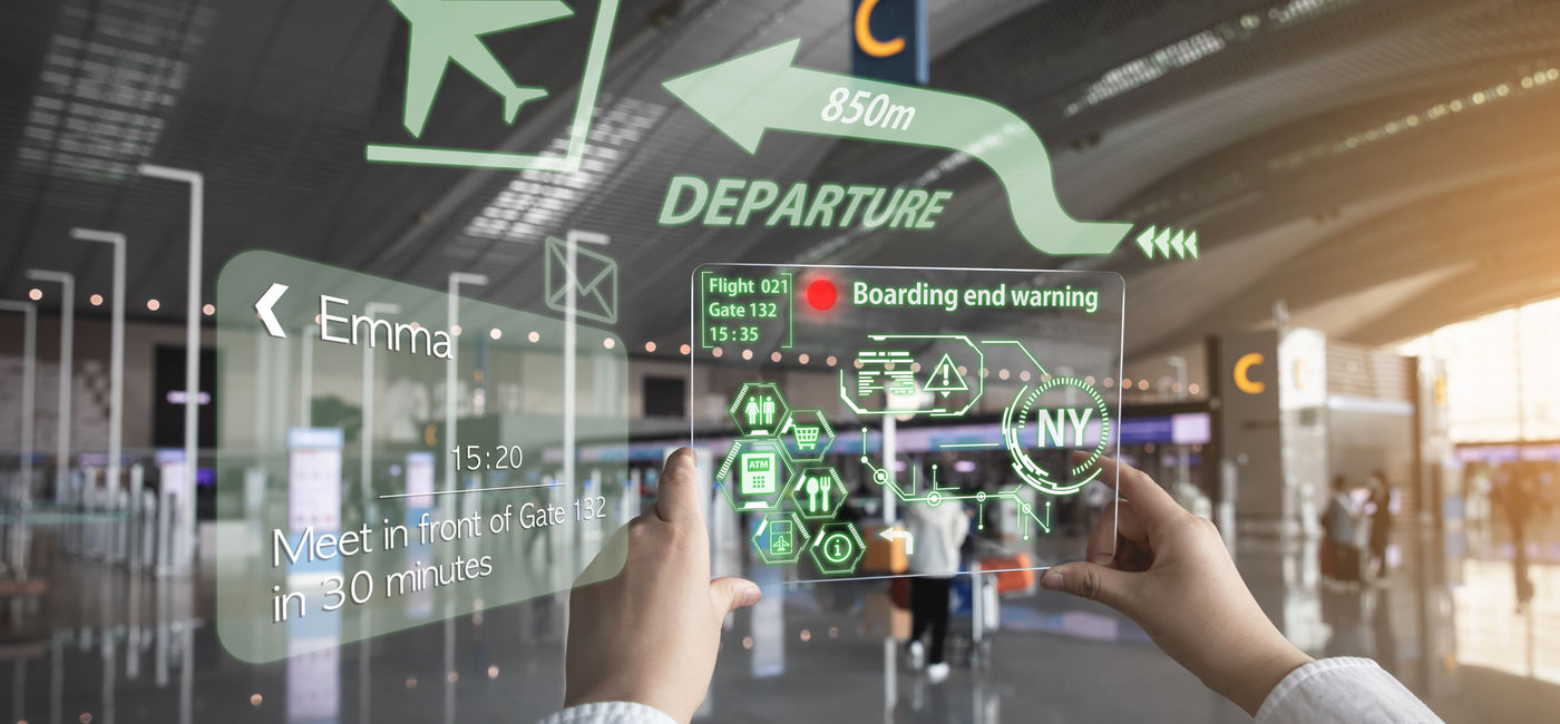 Image: Airports are looking to tech to enhance the travel experience. (Photo Credit: Choi_ Nikolai/Adobe)
