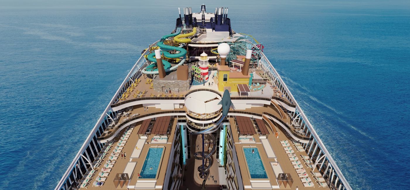 Image: A view of The Harbour on MSC World America (Photo Credit: MSC Cruises)