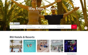 RIU Redesigns Its Website and Mobile App