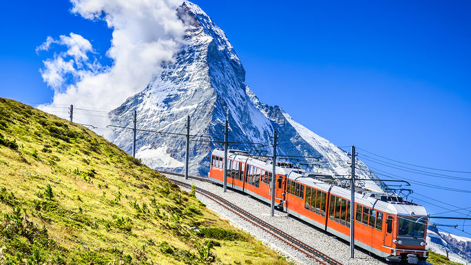 Gornergrat Cog Railway, Switzerland, Matterhorn Gornergrat Cog Railway, Switzerland, Matterhorn