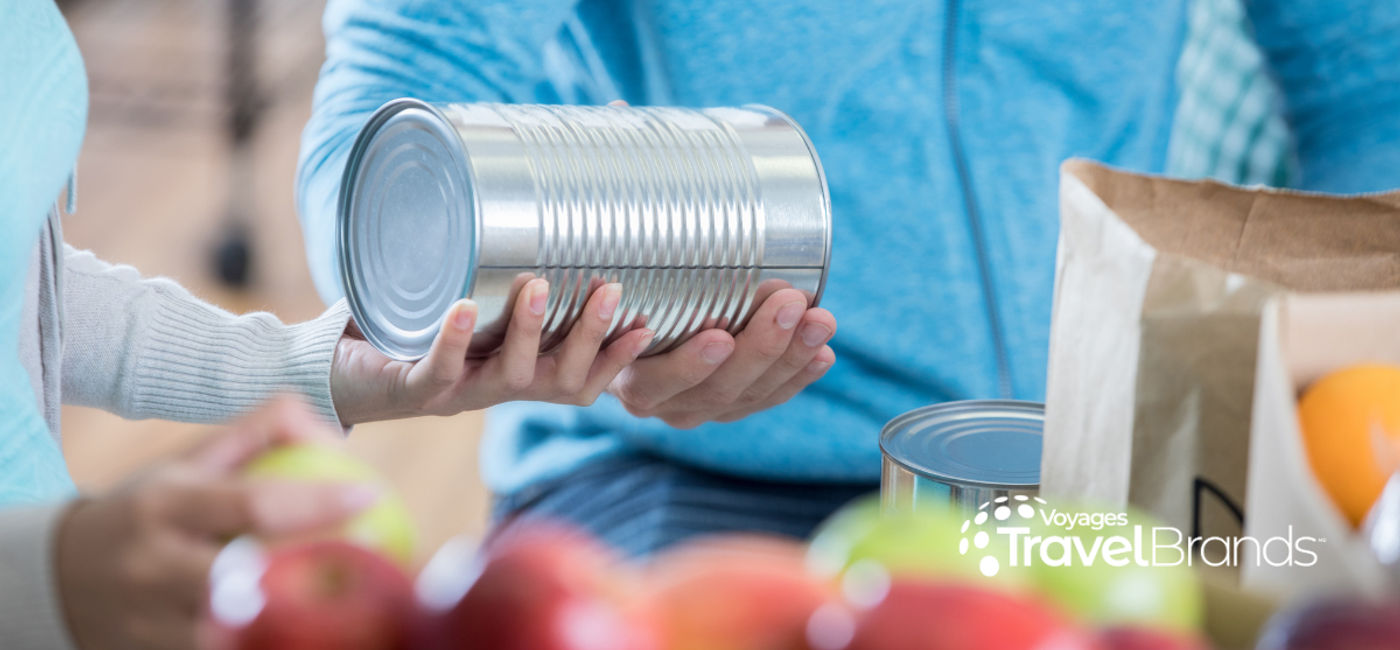 Image: Voyages TravelBrands Foodbanks