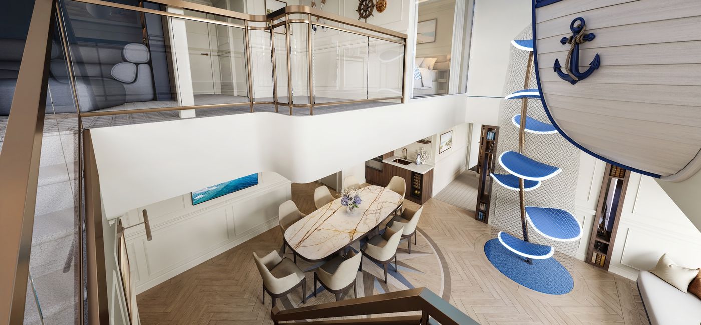 Image: The Grand Hamptons Villa aboard MSC World Atlantic (Photo Credit: MSC Cruises)