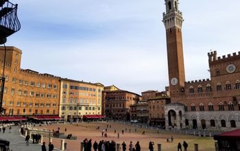 Piazza del Campo, Siena, Italy.