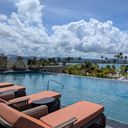 Zemi Miches rooftop pool, dominican republic, caribbean, infinity pool,