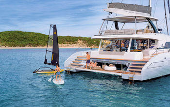 Guests can enjoy water sports while sailing on Spirit of Ponant