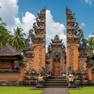 Balinese temple in Ubud.