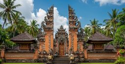 Balinese temple in Ubud.