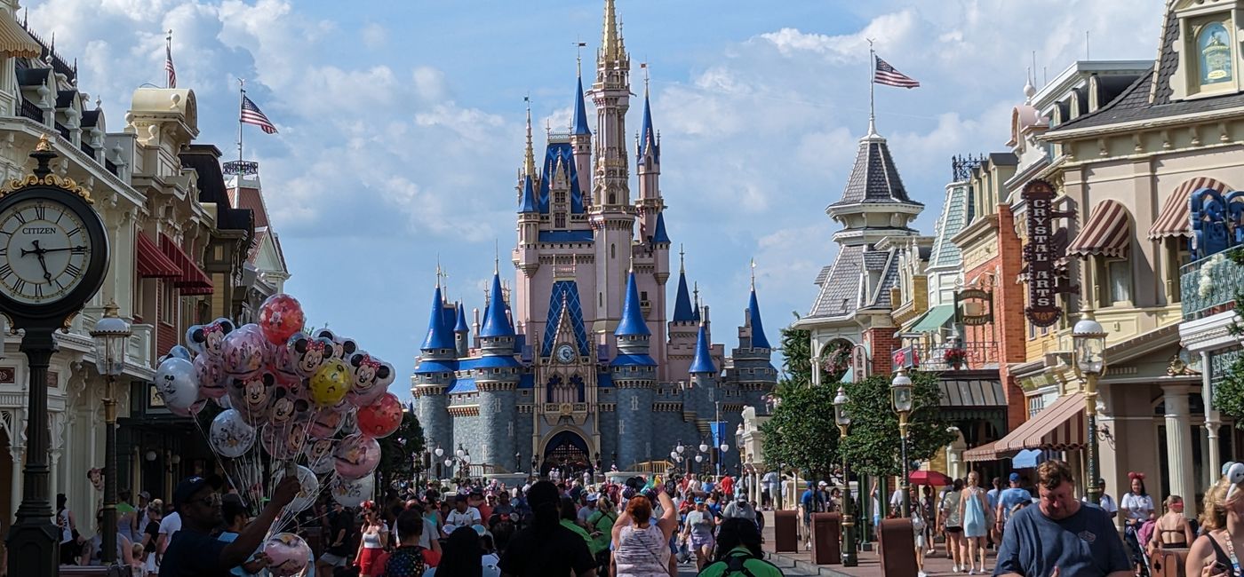 Image: Main Street view of Cinderella's Castle at Walt Disney World (Photo Credit: Eric Bowman)