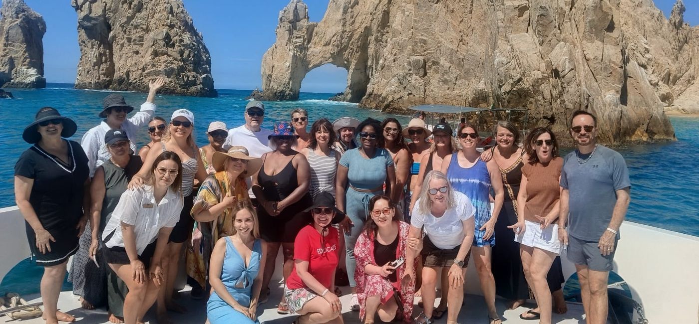 Image: Canadian travel advisors participating in ACTA's Los Cabos Immersive Destination Learning Experience (Photo Credit: ACTA)