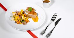 Boulud's La Premiere dish onboard Air France