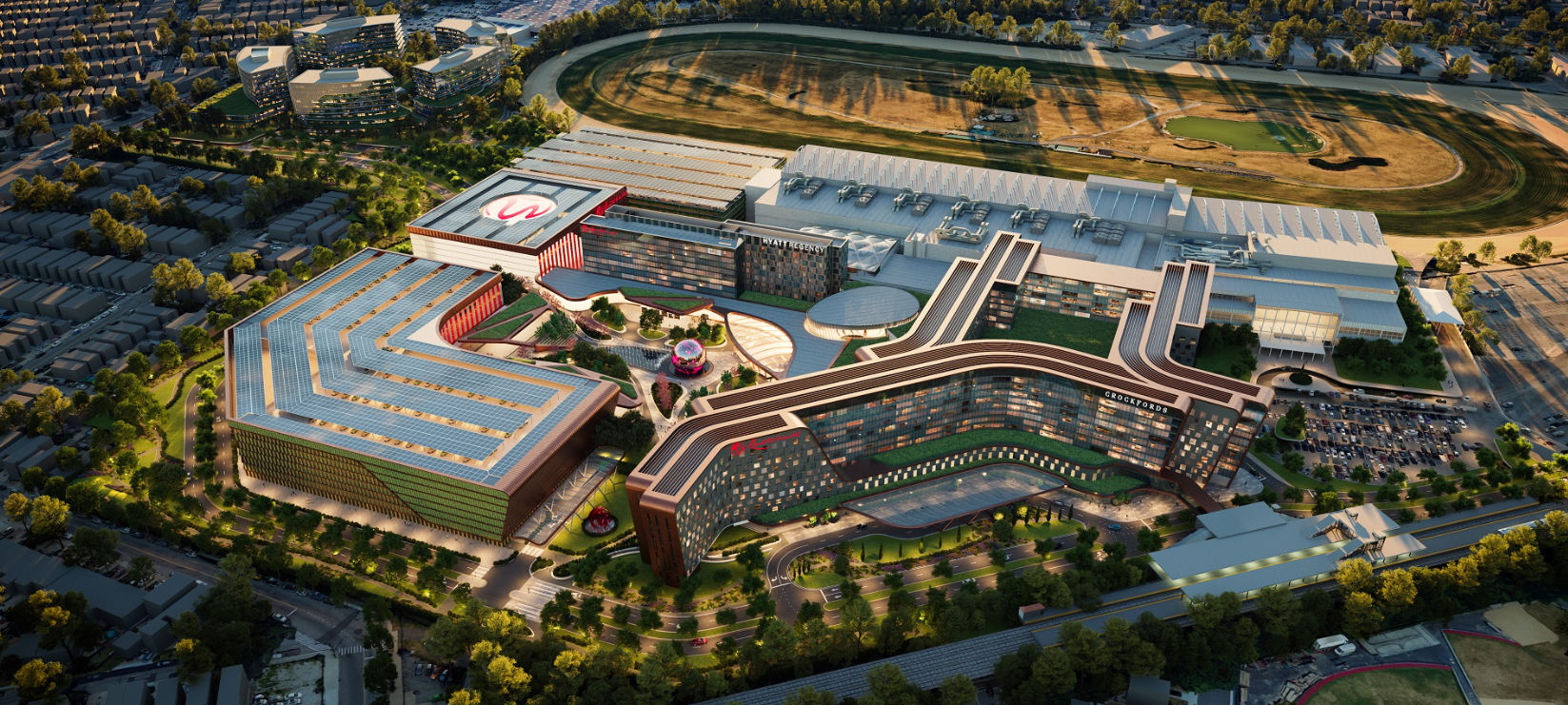 Resorts World New York City Unveils - Image Rendering Of Resorts World New York City Pro