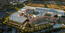 Rendering of Resorts World New York City proposed expansion