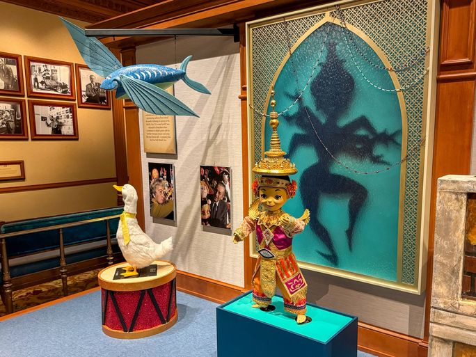 It's a Small World animatronic.
