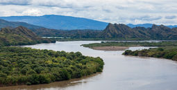 Magdalena River in Colombia.