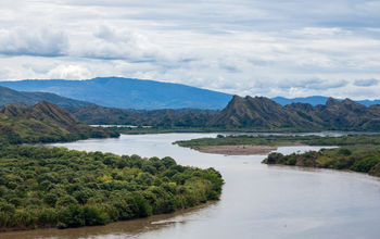 Magdalena River in Colombia.